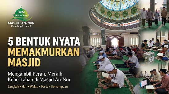Jejak Subuh dan Falsafah ‘5 Bentuk Memakmurkan Masjid’ di Pamulang Permai